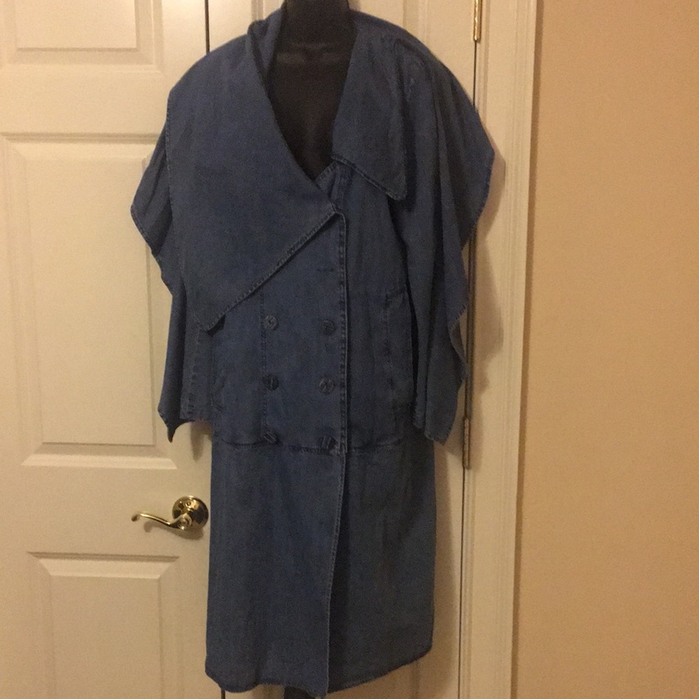 Women’s Doubles Breasted Jeans Spring Jacket.